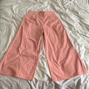 Singaporean designer wide leg trousers